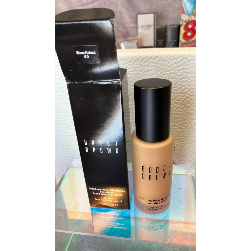 Bobbi Brown 4.5 Liquid Foundation Full Size- warm natural